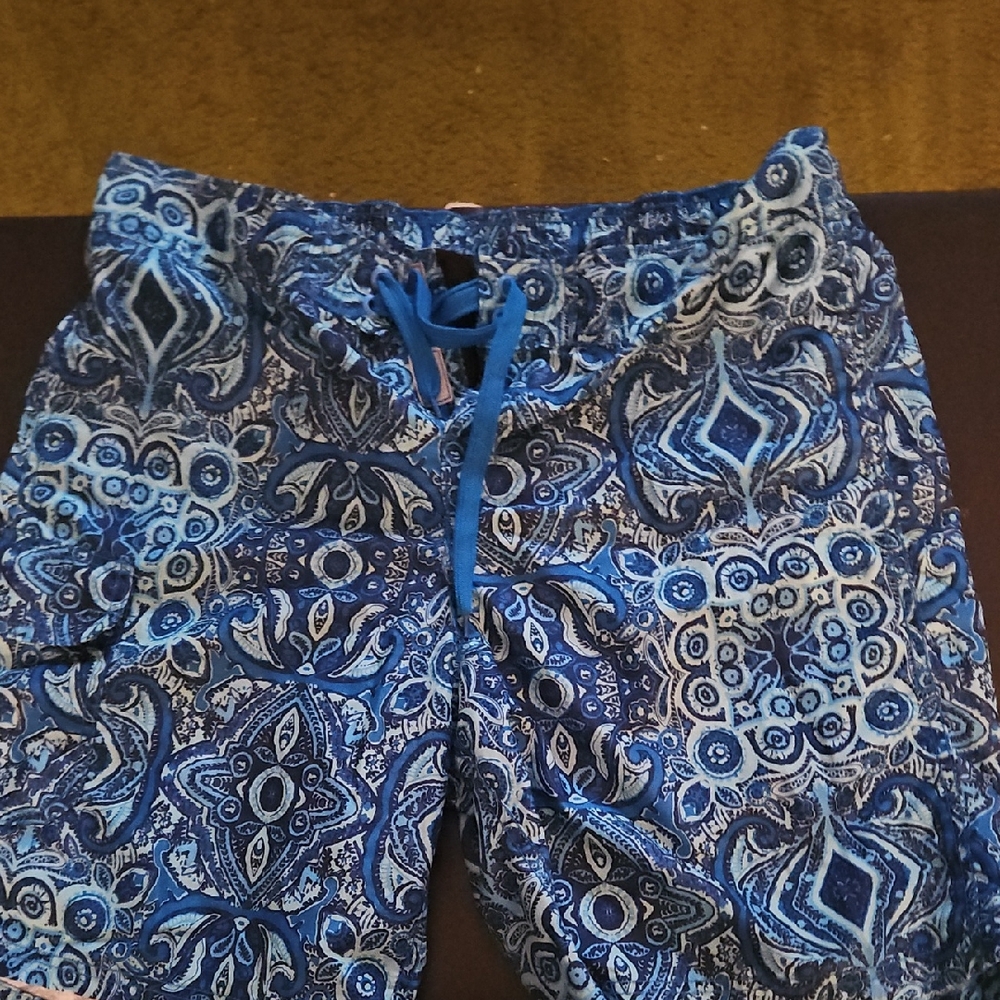 Blue Paisley Women's Swim Shorts